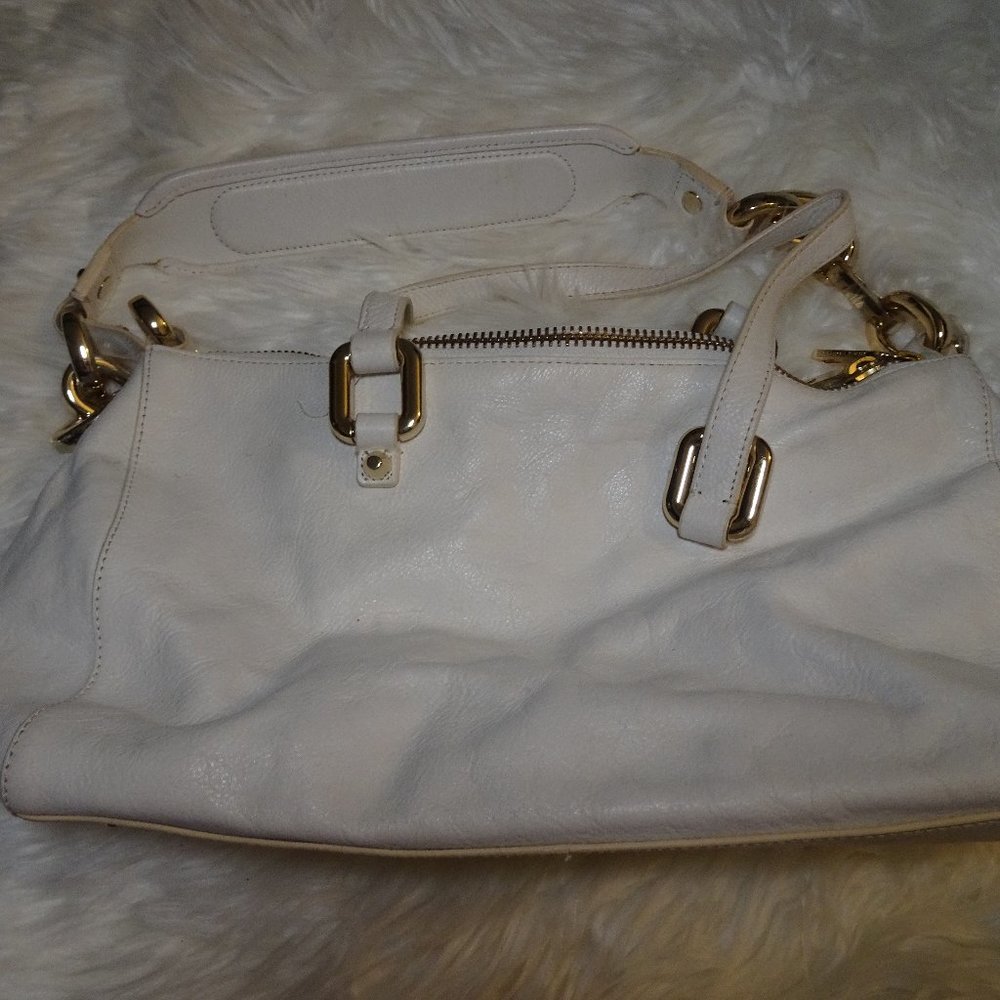 Original Juicy Couture White Satchel Bag